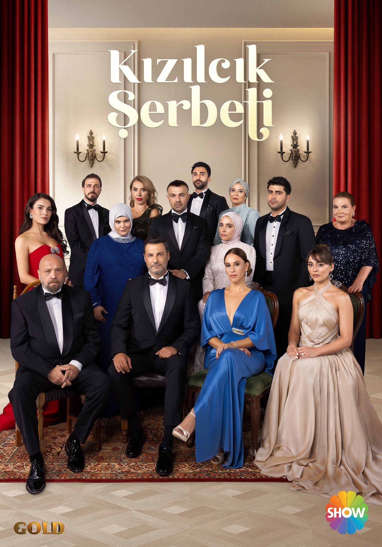 Kızılcık Şerbeti'nin Yeni Sezon Afişi Görkemiyle İzleyiciyi Selamlıyor