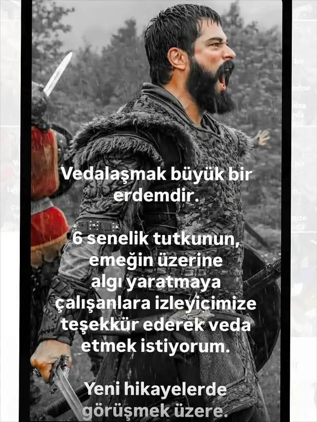 Osman Bey’e Veda: Burak Özçivit’in Duygusal Açıklaması ve Kuruluş Osman’ın Mirası